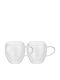 Ankor Set of Cups Coffee Glass Transparent 2pcs