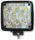 Фар 10 Led 9-36v Черен