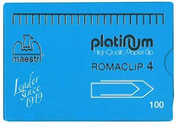 Maestri Συνδετηρας Romaclip Platinum Νο 4 1-63015