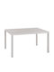 Tisch Aluminium White Shade 140x80x75cm