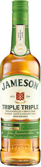 Triple Triple Gemischtes Whiskey aus Irland 40% 700ml