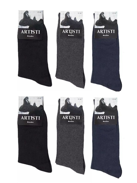 Artisti Italiani Ανδρικές Κάλτσες Multicolor 6Pack