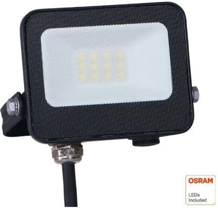 Osram Στεγανός Προβολέας LED 10W Ψυχρό Λευκό 5700K IP65