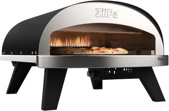 Ziipa Pizza Oven LPG 55.7x71x39cm Black