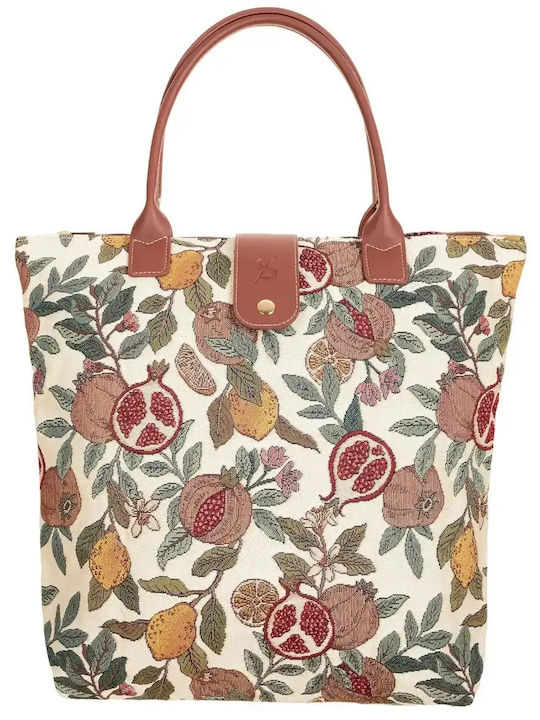 Signare Women's Bag Shopper Yellow