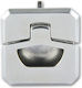 Schloss Inox 316 49mm Quadratisch