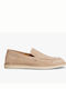 Men's Suede Loafers Beige