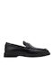 Δερμάτινα Ανδρικά Loafers σε Μαύρο Χρώμα