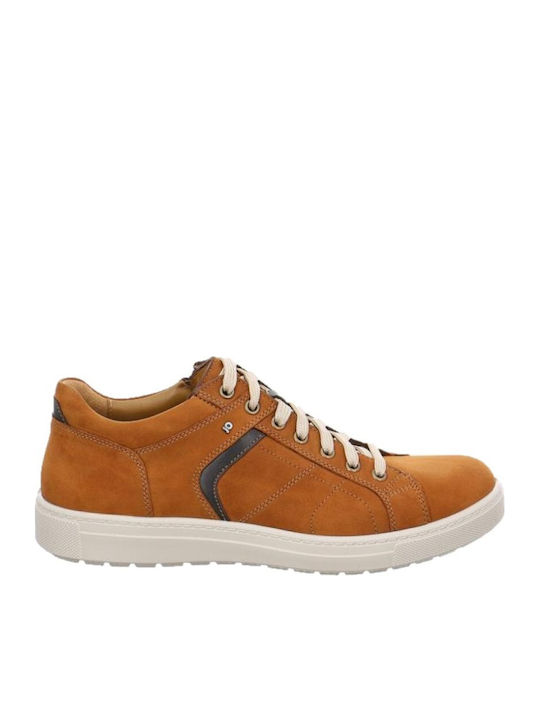 Leder Herren Freizeitschuhe Anatomisch Tabac Braun