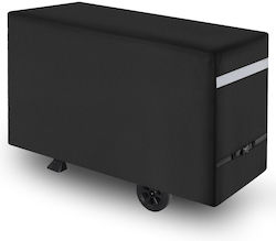 Vevor Grillabdeckung 59 Zoll Für BBQ Außenbereich Wasserfest Strapazierfähiges Polyester 600d Schwerer Stoff Mit Sicherheitsriemen Einfacher An- Und Abbau Schwarz Vevor Grillabdeckung 59 Zoll Für BBQ Außenbereich Wasserfest Strapazierfähiges Polyester 600d Schwerer Stoff Mit Sicherheitsriemen Einfacher An- Und Abbau Schwarz