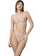 Arona Underwear Set with Bra & String Powder