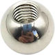 Accesoriu De Iluminat Terminal Rosette Argintiu Lucios M10