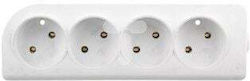 Elgotech Power Strip 4 Sockets Elgotech Power Strip 4 Sockets