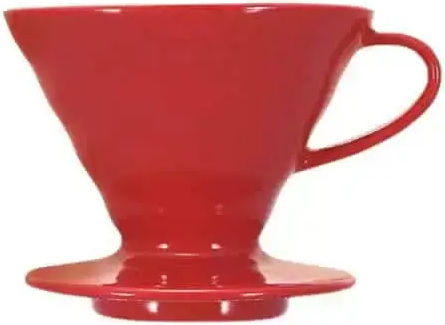 Hario V60 02 Picurător de Cafea Ceramic Roșu