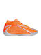 Anthony Edwards 2 All-Star High Basketball Shoes Lucid Orange Silver Metallic Grey One