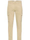Trousers in Slim Fit Beige