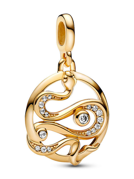 Pandora Charm with Stones with Zircon