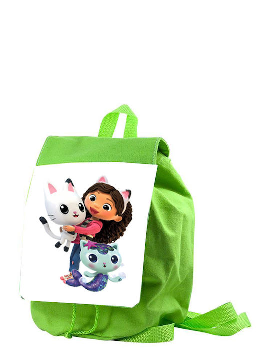 Kids Bag Gabby's Dollhouse Gabby Dollhouse Green 26x20x10cm