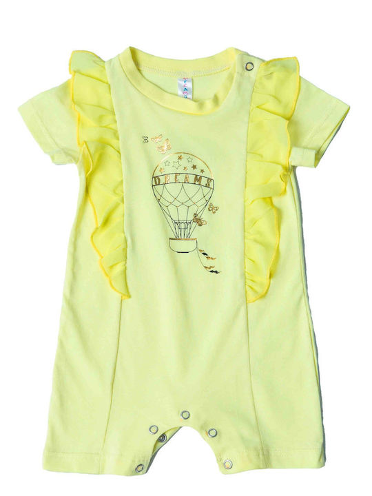 Dreams by Joyce Baby Bodysuit Yellow