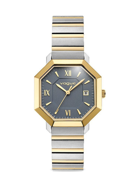Vogue Women's Watch with Silver Metal Bracelet
