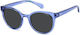 Polaroid Cat Eye Kids Sunglasses with Polarized Purple Lenses
