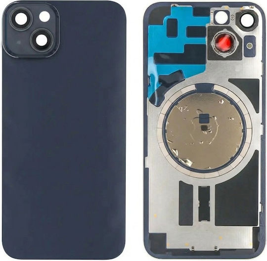 Apple Iphone 14 Plus Back Glass Without Nfc Enlarged Camera Frame Midnight Compatible