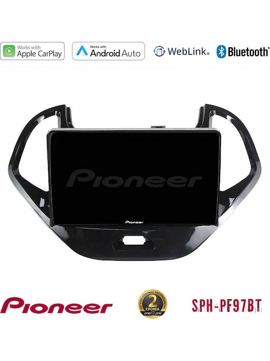 Pioneer Car Audio System for Ford Ka 2016-2020 (Bluetooth/USB/AUX/WiFi/GPS/Apple-Carplay/Android-Auto) with Touch Screen 9"