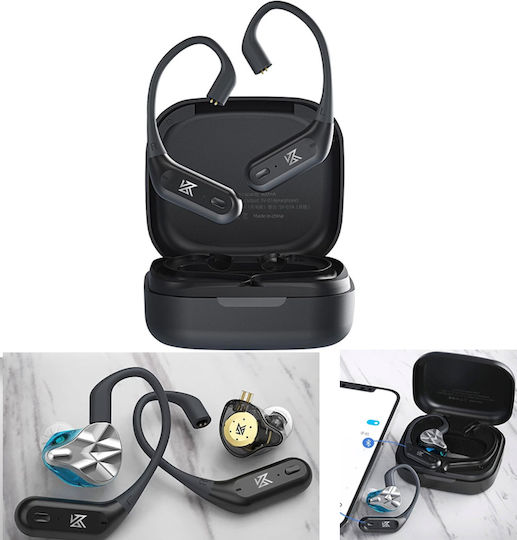 Kz Az09 Pro Tws Hd Bluetooth 5.2 Qcc3040 Ear Hooks Wireless Receiver Headphones Kz