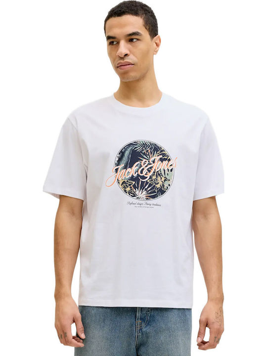 Jack & Jones Crew Neck Tricou White