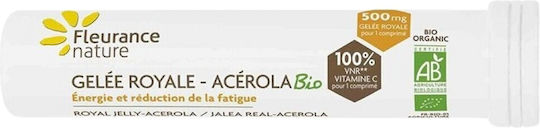 Fleurance Nature Royal Jelly-Acerola Витамин за Енергия, Косата & Кожата Natural 15 жулими таблетки