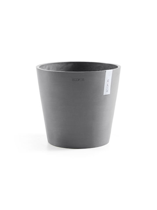 Ecopots Саксия Grey 25x24.5см.