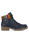 Stiefeletten Damen Blau