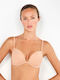 Push Up Bra Underwire Beige
