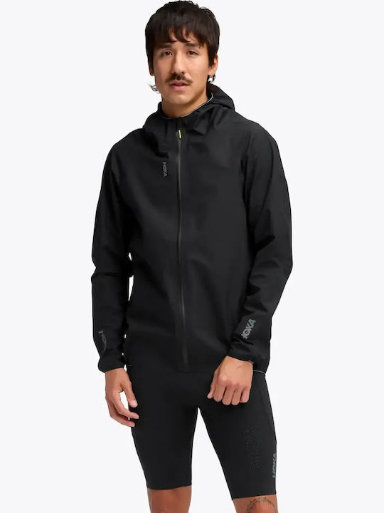 Winter Jacket Hardshell Waterproof and Windproof Black
