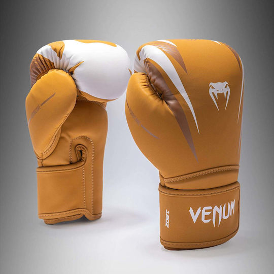 Venum Boxhandschuhe für Kampf Weiß