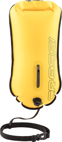 Cressi Glide Pro Swim Buoy Yellow 28l