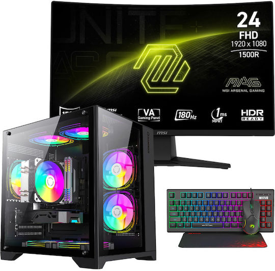 Vengeance Maverick-V6 Gaming Desktop PC (Ryzen 5-5500/16GB DDR4/512GB SSD/Radeon RX 9060/No OS)