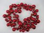 Iliadis Christmas Garland Red 72pcs