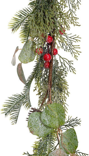 Iliadis Weihnachtliche Girlande Plastik Grün 1Stück