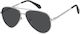 Polaroid Aviator Kids Sunglasses with Polarized Silver Lenses for 11-16 Years