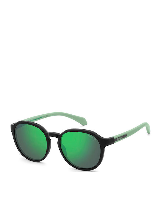 Polaroid Oval Kids Sunglasses Black