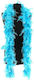 Carnival Boa Turquoise 1pcs