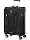 American Tourister Spinner Μεσαία Βαλίτσα Ταξιδίου Μαύρο με 4 Ρόδες Ύψους 68εκ.