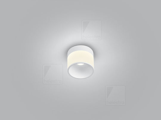Helestra Таванно осветление 10бр Бяла с Вграден LED