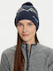Beanie Γυναικείος Σκούφος Πλεκτός σε Μπλε χρώμα
