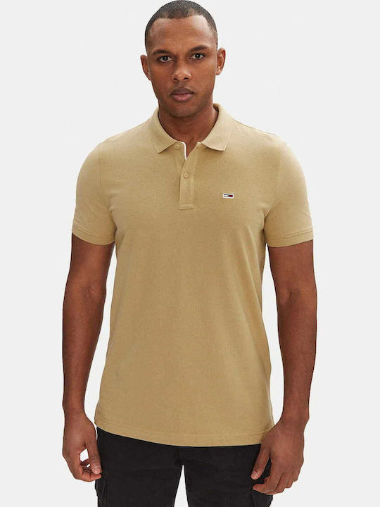 Tommy Hilfiger Tjm Polo Bluse Beige Tommy Hilfiger Tjm Polo Bluse Beige