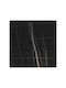 Pakketo Table Surface HPL Black Marble Look 70x70cm 215-000058