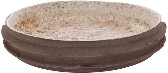 Iliadis Platou Decorativ Ceramică Albă 1buc 28x28x5buc