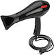 Avizar Electric Hair Dryer 1500w Compact Hot Air Cold Air Black Red