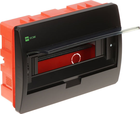 Elektro Plast Surface Mounted Electrical Box IP40 in Black Color